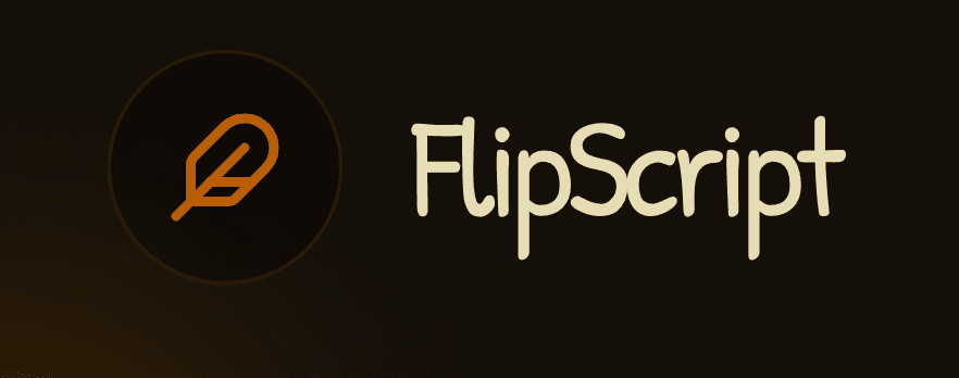 FlipScripts banner